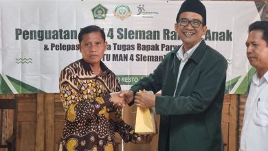 Photo of 33 Tahun Mengabdi, Paryoto Resmi Purna Tugas dari MAN 4 Sleman