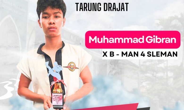 Photo of Langkah Pasti Atlet Muda MAN 4 Sleman, Muhammad Gibran Raih Juara 2 Tarung Drajat Tingkat DIY