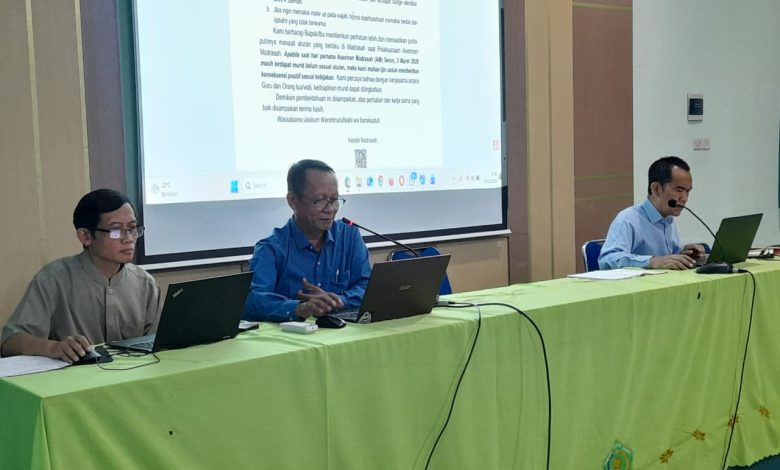 Photo of Penguatan Kedisiplinan Murid Saat Mengikuti Asesmen Madrasah