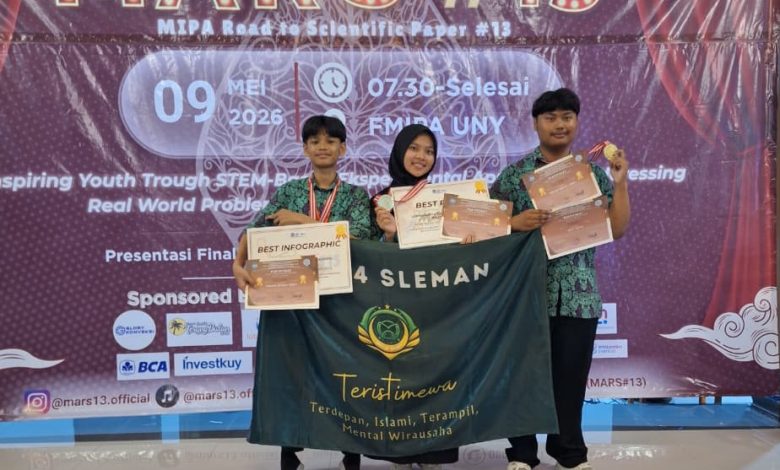 Photo of Dari Ampas Kopi Menjadi Prestasi: Tim Riset MAN 4 Sleman Borong Tiga Gelar di MARS#13