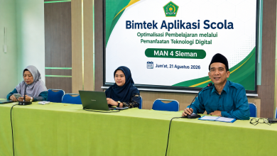 Photo of MAN 4 Sleman Gelar Bimtek Aplikasi Scola, Perkuat Kompetensi Guru